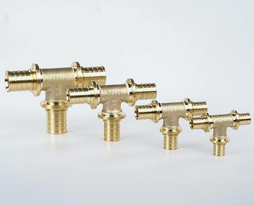 Тройник равнопроходный РЕХАУ 40-40-40 MX арт. 11080351001