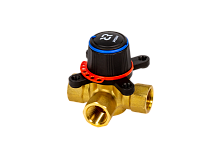 Клапан регулирующий поворотный Ридан HRB-3R PN10 DN20 KVS6,3 Tmax 110°C Rp3/4 CW617N 3х-ходовой РИДАН