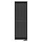 Arbiola Mono V 1500-60-09 секции черный вертикальный радиатор c нижним подключением