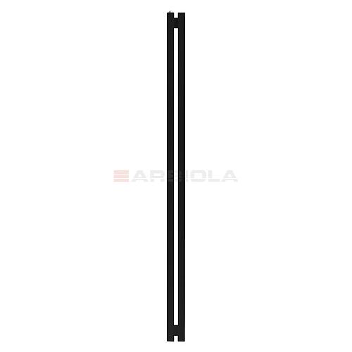  Arbiola Ritmo H 1800-40-02 секции черный вертикальный радиатор c боковым подключением