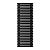 Arbiola Gorizont Iris H 500-42-27 секции черный горизонтальный радиатор c боковым подключением