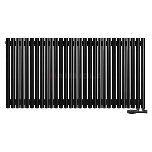 Arbiola Iris 42 V 700-42-29 секции черный вертикальный радиатор c нижним подключением