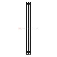 Arbiola Liner V 1800-36-03 секции черный вертикальный радиатор c нижним подключением