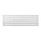 Arbiola Gorizont Iris H 1800-42-11 секции белый горизонтальный радиатор c боковым подключением