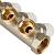 SMB 6851 013403 Stout Коллектор распределительный 1", 3 отвода 3/4"ЕК