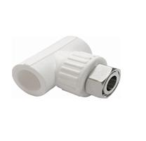 Valfex Тройник 20х1/2"x20 комбинированный с накидной гайкой