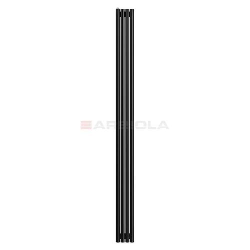 Arbiola Iris 42 H 2500-42-04 секции черный вертикальный радиатор c боковым подключением