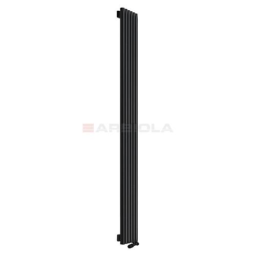 Arbiola Iris 42 V 2200-42-03 секции черный вертикальный радиатор c нижним подключением