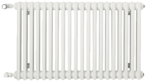 Zehnder Charleston 2056/28 секций №1270 3/4" RAL 9016 боковое подключение