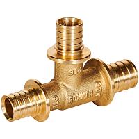 ROMMER Тройник переходной 20x16x16 для труб из сшитого полиэтилена осевой