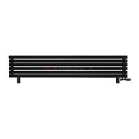 Arbiola Gorizont Liner VZ 2200-36-06 секции черный горизонтальный радиатор c нижним подключением с ножками