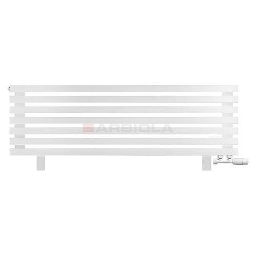 Arbiola Gorizont Ritmo VZ 1250-40-07 секций белый горизонтальный  радиатор c нижним подключением (на ножках)