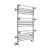 Terminus Вента Люкс П16 500х800 Водяной полотенцесушитель 