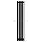  Arbiola Ritmo H 1800-40-06 секции черный вертикальный радиатор c боковым подключением