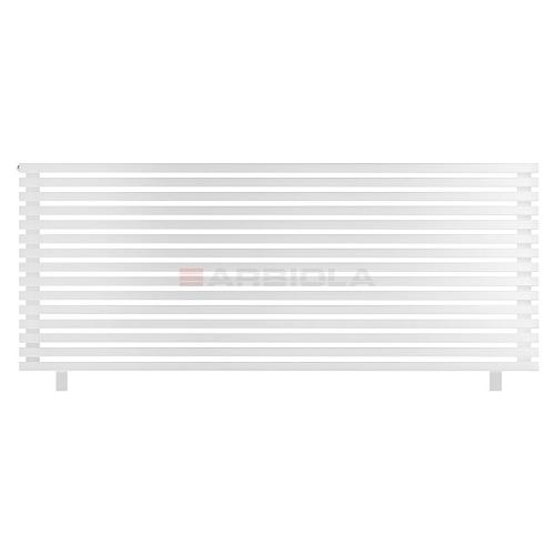 Arbiola Gorizont Ritmo HZ 2200-40-15 секций белый горизонтальный  радиатор c боковым подключением (на ножках)