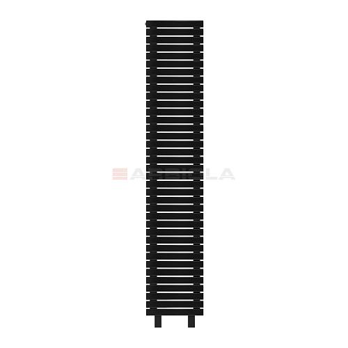Arbiola Gorizont Liner HZ 600-36-37 секции черный горизонтальный радиатор c боковым подключением с ножками
