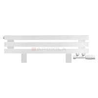 Arbiola Gorizont Ritmo VZ 750-40-03 секции белый горизонтальный  радиатор c нижним подключением (на ножках)