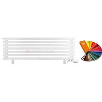 Arbiola Gorizont Ritmo VZ 1200-40-07 секций цветной горизонтальный  радиатор c нижним подключением (на ножках)