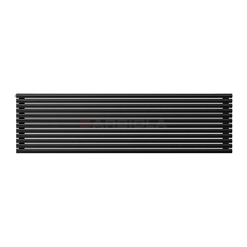 Arbiola Gorizont Iris H 2000-42-12 секции черный горизонтальный радиатор c боковым подключением