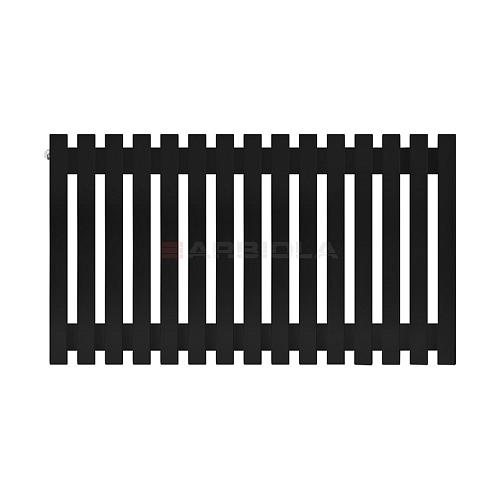 Arbiola Ritmo H 500-40-15 секции черный вертикальный радиатор c боковым подключением