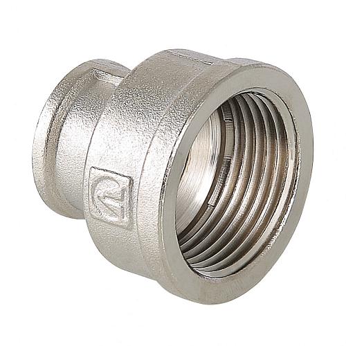 Valtec 1 1/4" x 3/4" Латунная никелированная муфта