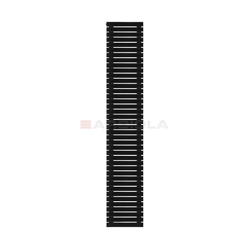 Arbiola Gorizont Liner H 600-36-40 секции черный горизонтальный радиатор c боковым подключением