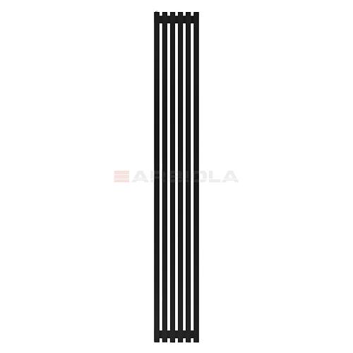  Arbiola Ritmo H 2500-40-06 секции черный вертикальный радиатор c боковым подключением