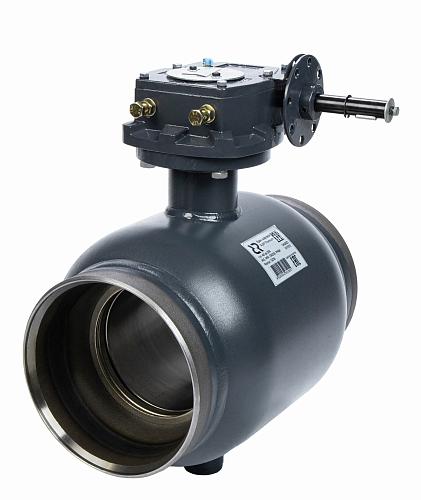 Кран шаровой RJIP Premium WW DN150 PN25 GF (приварной, под привод, стандартный проход) 065N0152GR