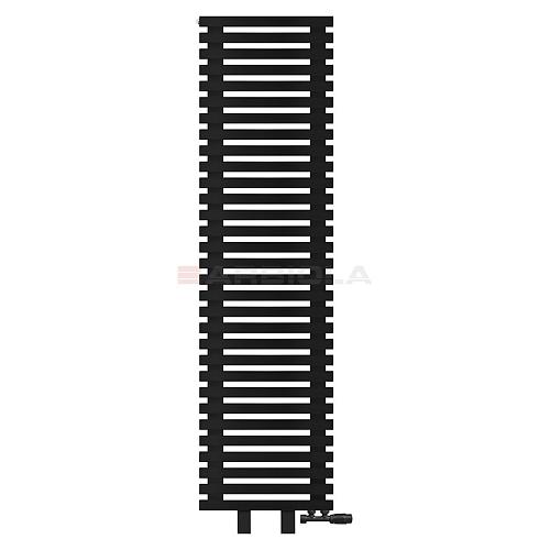 Arbiola Gorizont Ritmo VZ 500-40-31 секция чёрный горизонтальный  радиатор c нижним подключением (на ножках)