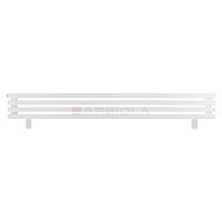Arbiola Gorizont Ritmo HZ 1800-40-04 секции белый горизонтальный  радиатор c боковым подключением (на ножках)