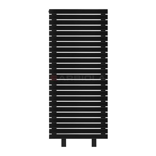 Arbiola Gorizont Liner HZ 700-36-24 секции черный горизонтальный радиатор c боковым подключением с ножками