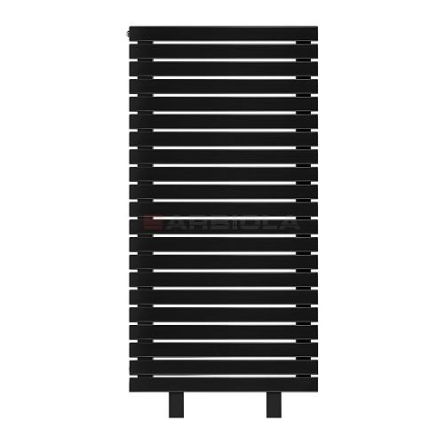 Arbiola Gorizont Liner HZ 700-36-21 секции черный горизонтальный радиатор c боковым подключением с ножками