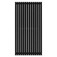 Arbiola Mono H 1500-60-14 секции черный вертикальный радиатор c боковым подключением