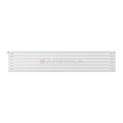 Arbiola Gorizont Iris H 1800-42-07 секции белый горизонтальный радиатор c боковым подключением