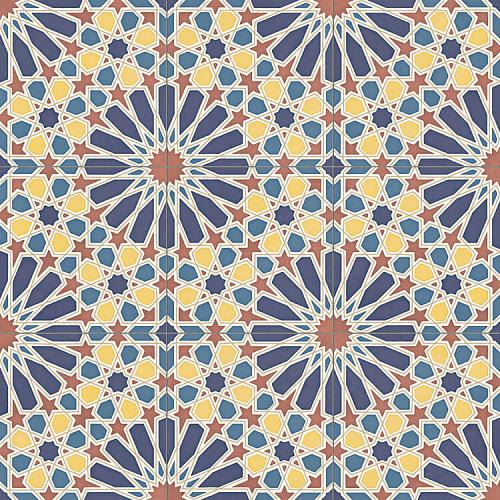 Aparici Alhambra Blue Natural 59,5x59,5 см Настенная плитка