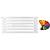 Arbiola Gorizont Ritmo H 750-40-06 секций цветной горизонтальный  радиатор c боковым подключением