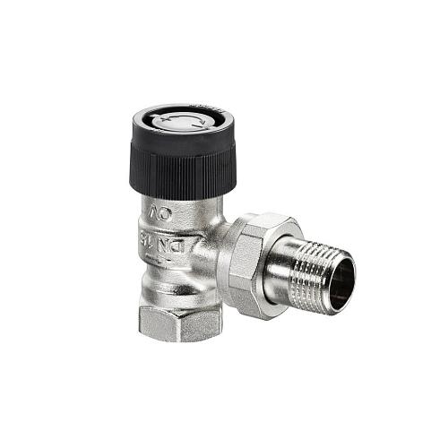 Oventrop A 1/2"ВРх1/2"НР Термовентиль с боковым угловым подключением