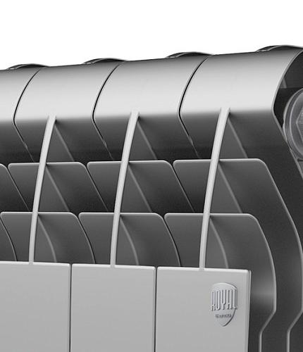 Royal Thermo Biliner 350 Silver Satin /8 секции БиМеталлический радиатор