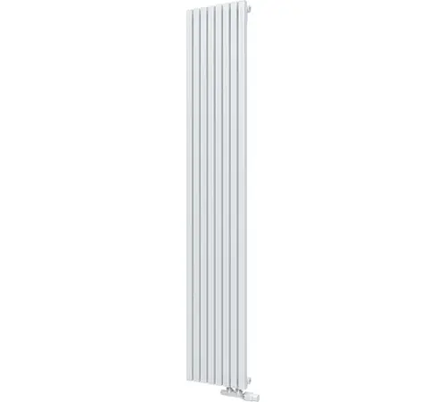 КЗТО QUADRUM 30 V 1-1750-10 R RAL1T104S9016 Радиатор (белый муар) с нижним подключением
