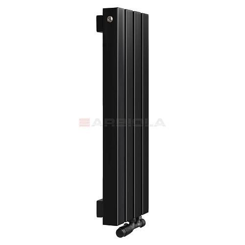 Arbiola Mono V 750-60-04 секции черный вертикальный радиатор c нижним подключением