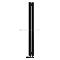 Arbiola Liner V 1250-36-02 секции черный вертикальный радиатор c нижним подключением