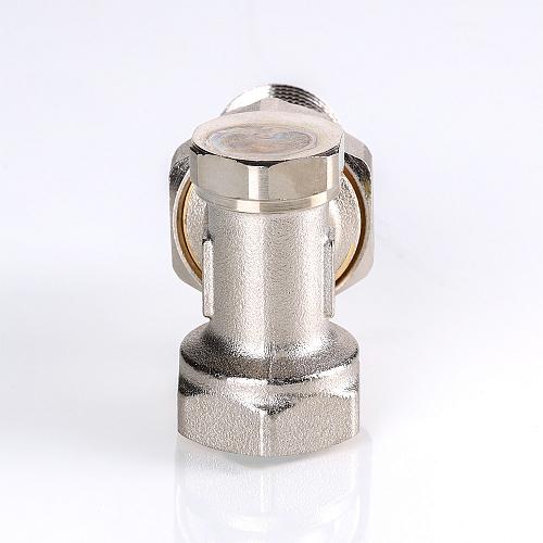 Valtec 1/2" Клапан настроечный угловой