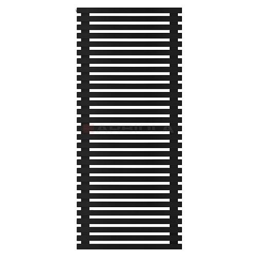 Arbiola Gorizont Ritmo H 750-40-29 секций чёрный горизонтальный  радиатор c боковым подключением