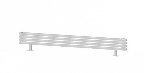 Arbiola Gorizont Ritmo HZ 1500-40-10 секции белый горизонтальный  радиатор c боковым подключением (с ножками)