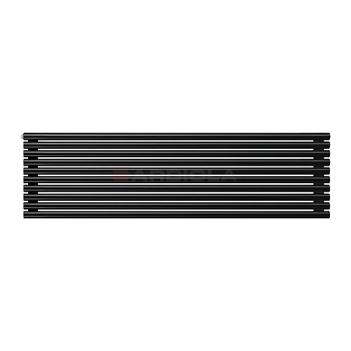 Arbiola Gorizont Iris H 1800-42-10 секции черный горизонтальный радиатор c боковым подключением