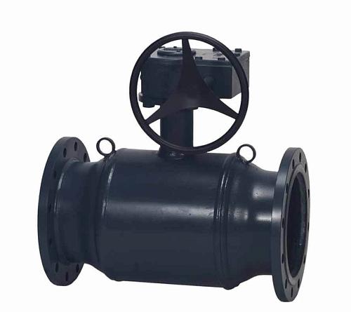 Danfoss DN150 (065N0351G) Кран шаровой JiP/G-FF фланцевый с редуктором Pу25