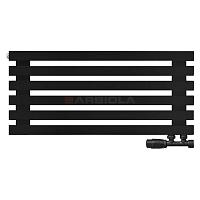 Arbiola Gorizont Ritmo V 700-40-06 секций черный горизонтальный радиатор c нижним подключением