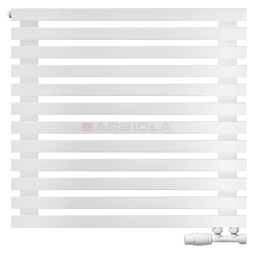 Arbiola Gorizont Ritmo V 700-40-12 секции белый горизонтальный радиатор c нижним подключением