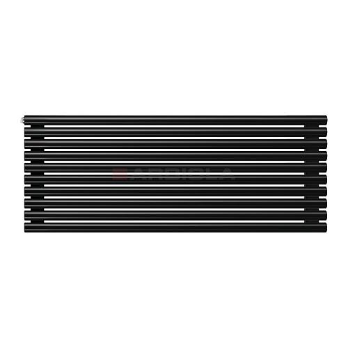 Arbiola Gorizont Iris H 1500-42-10 секции черный горизонтальный радиатор c боковым подключением