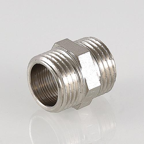 Valtec 1 1/2" Ниппель резьбовой равнопроходной